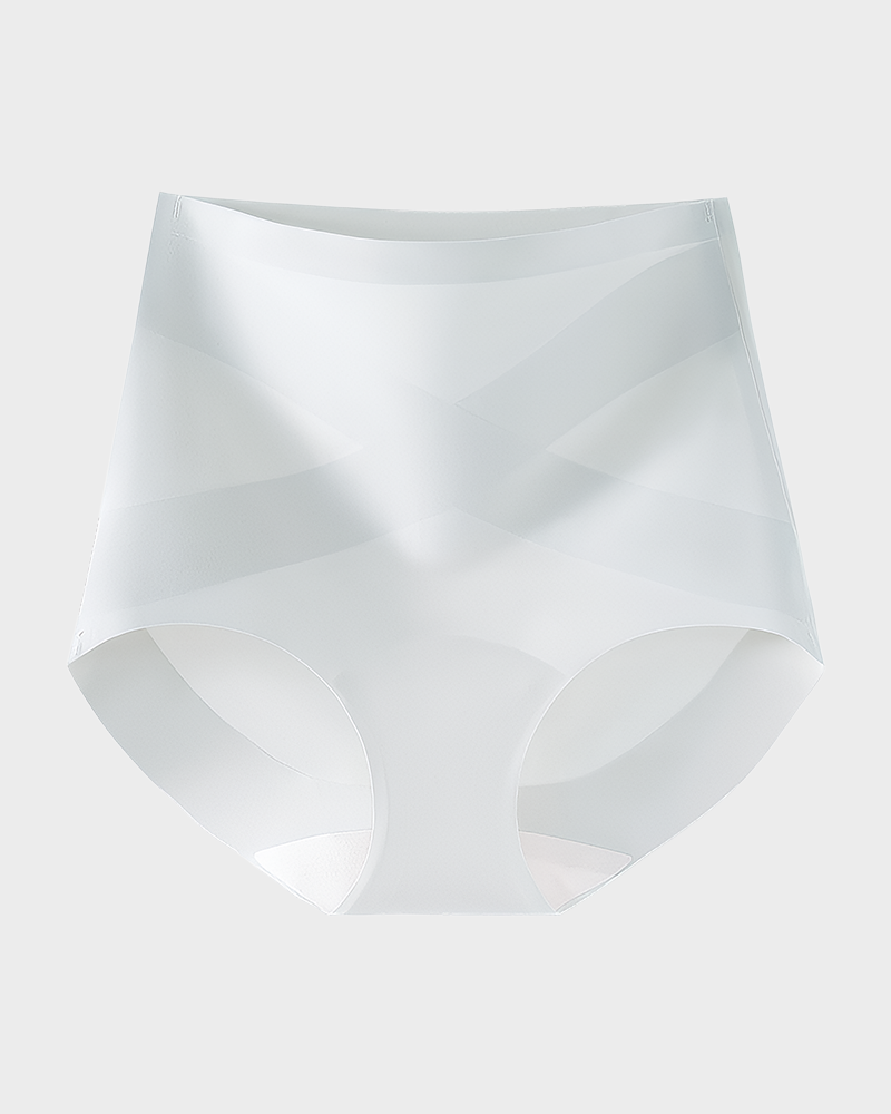 High Waist Seamless No Show Soft Breathable Full Coverage Panties