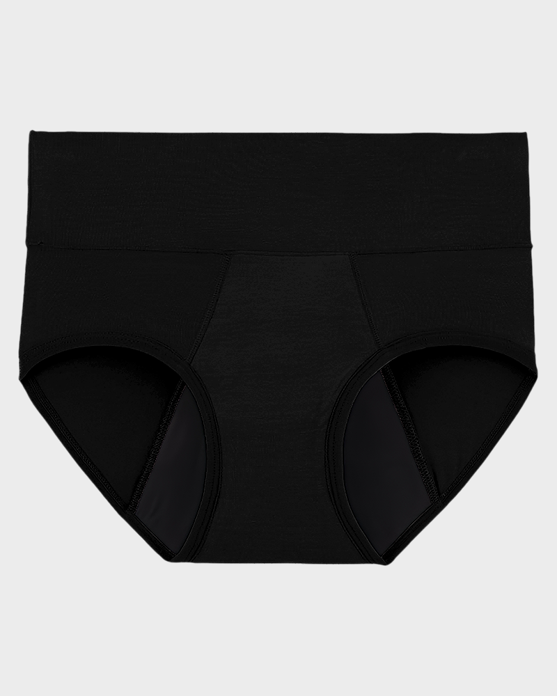 Women's High Waisted Bamboo Viscose Period Panties