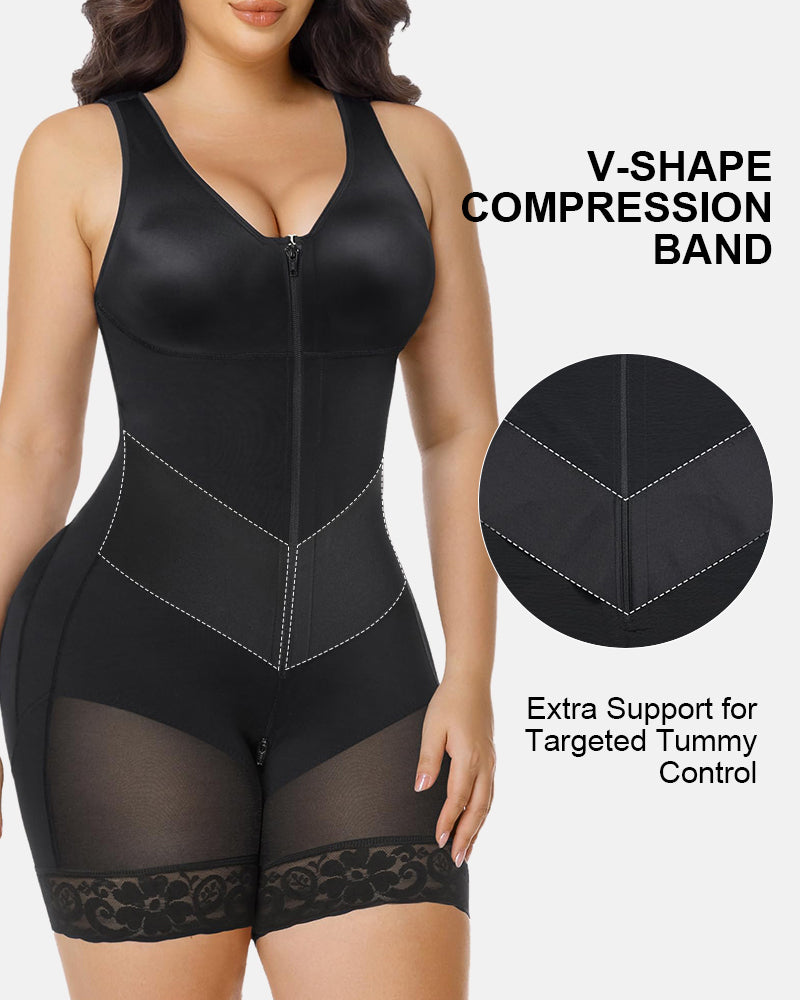 Colombian Tummy Control V Shape Elastic Band Fajas Moldeadoras Shapewear