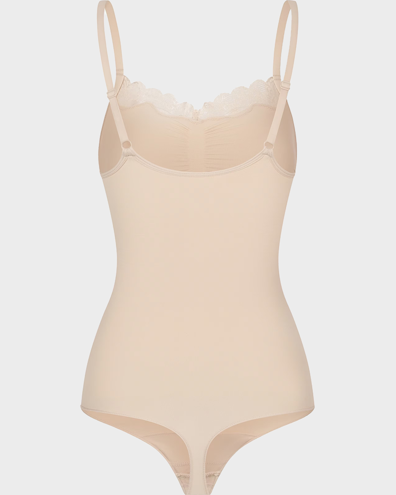 Lace Sculpting Bodysuit Shaping Shapewear