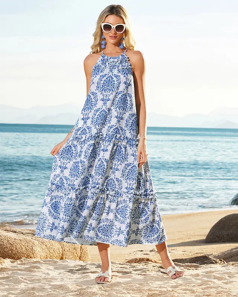 Stylish Long Flowy Boho Dresses