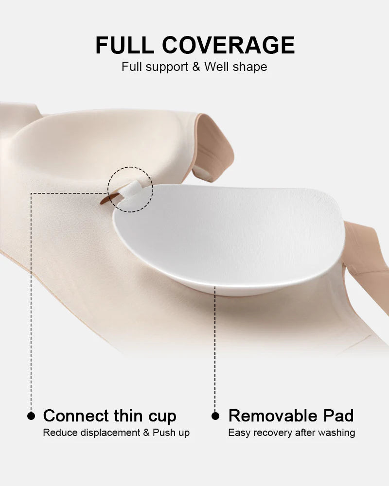 Lifting Wire-Free Antibacterial Jelly Bra