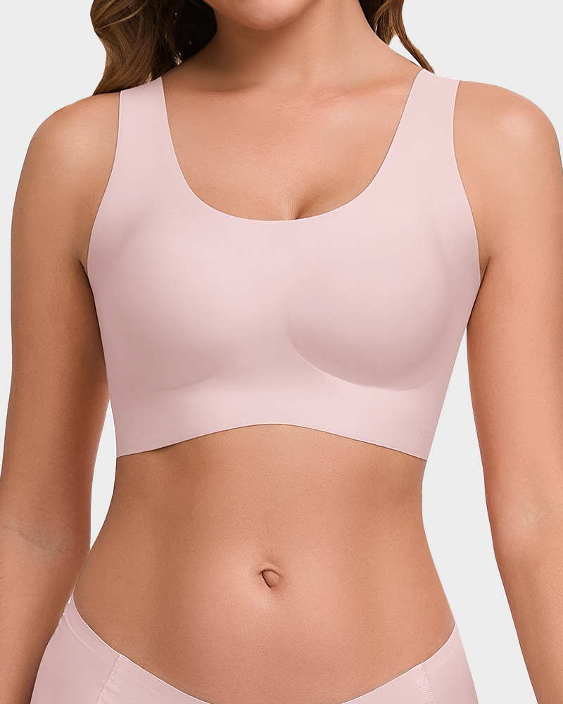 Seamless Wireless Full Coverage Breathable Pull On Bra