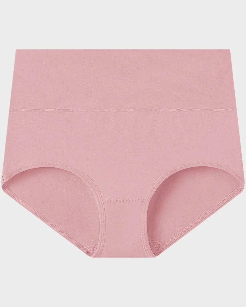 Women's Plus Size Cotton High Waisted Briefs – 1 Pair (Single)