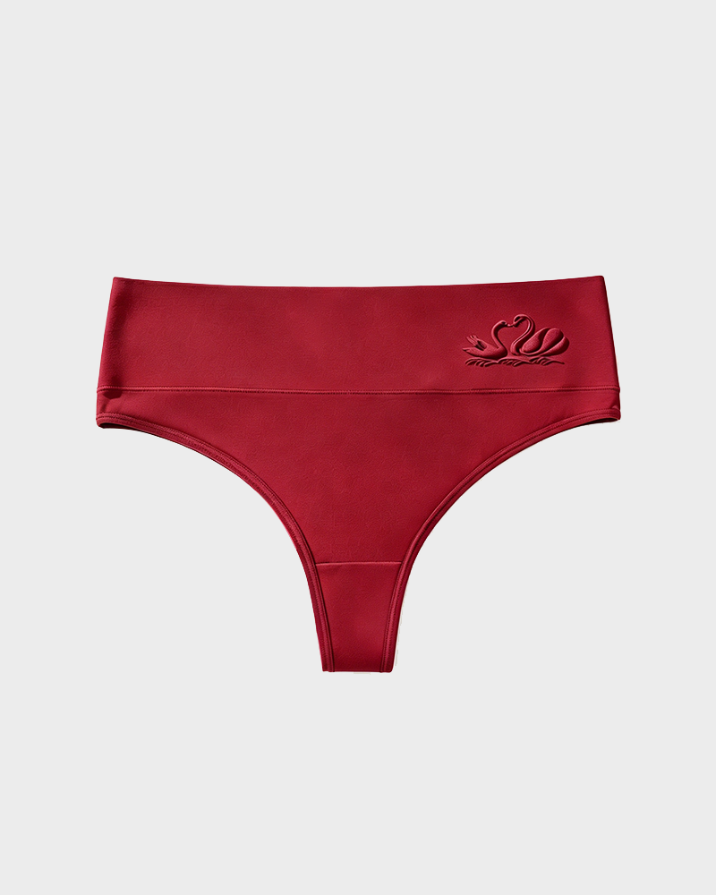 High Waist Seamless Thongs Tummy Control  Underwear