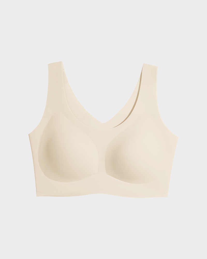 Seamless Wireless Full Coverage Breathable Pull On Bra