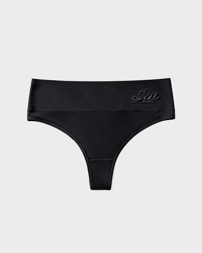 High Waist Seamless Thongs Tummy Control  Underwear