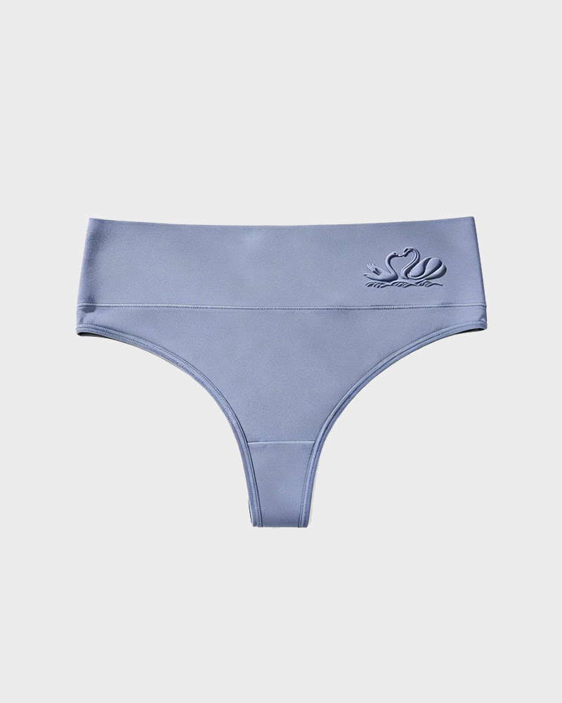 High Waist Seamless Thongs Tummy Control  Underwear