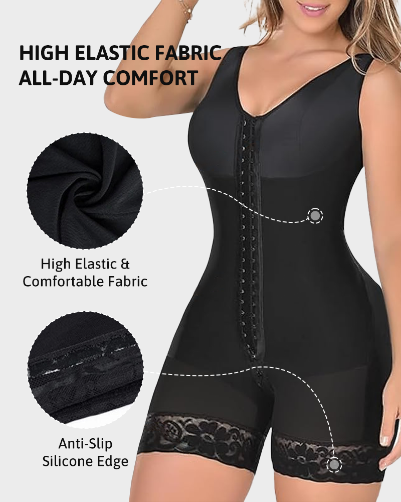 Ultra Firm Fajas - Tummy Control & Butt Lifter with Zipper Crotch
