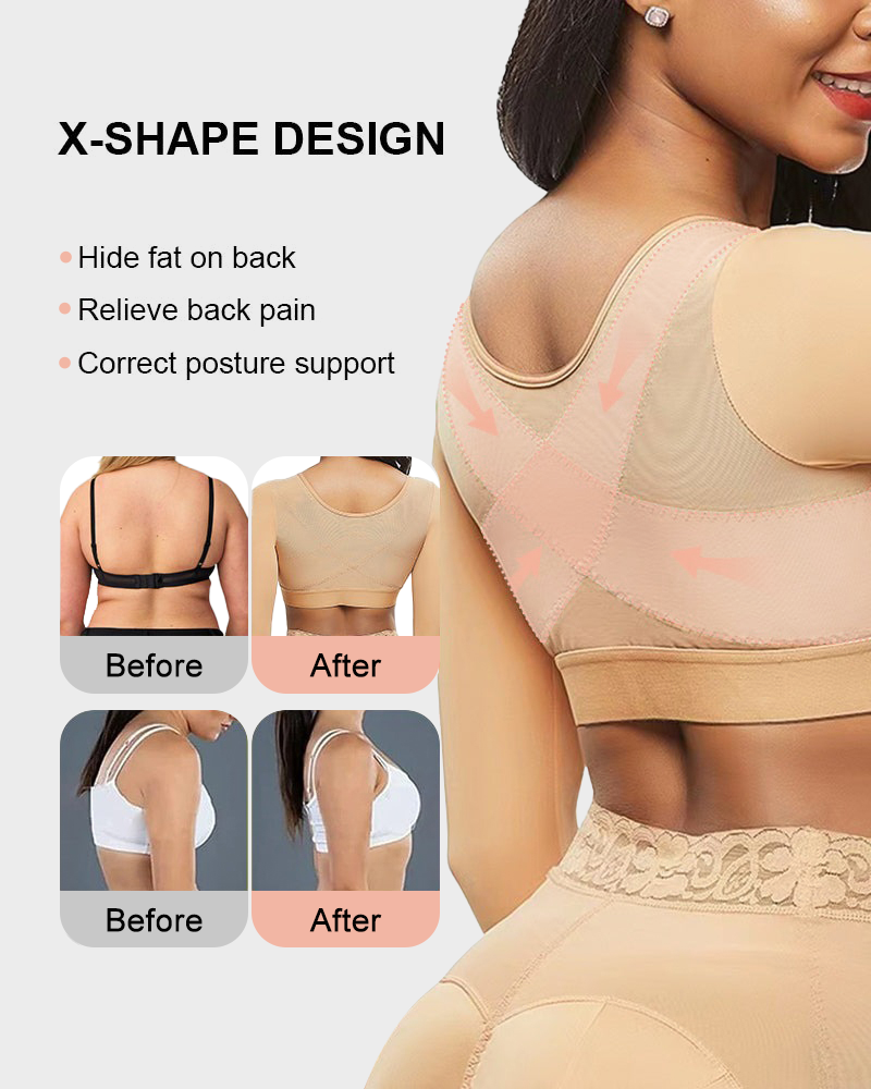 Front Closure Bra Tank Shapewear