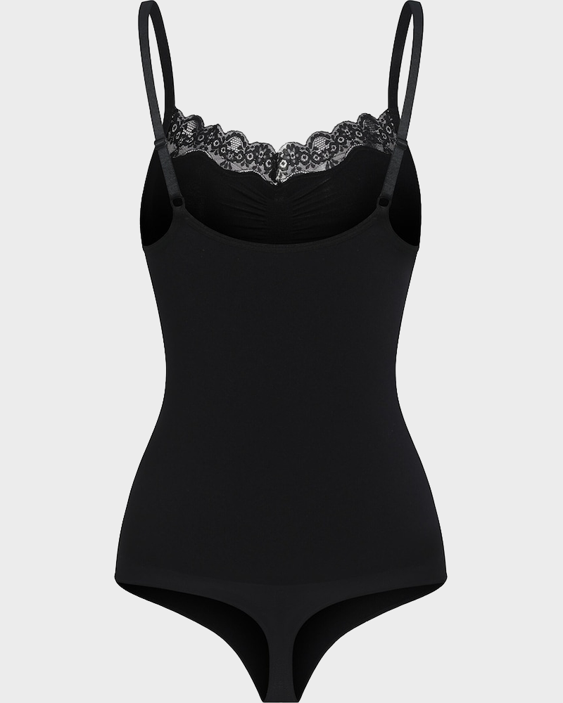 Lace Sculpting Bodysuit Shaping Shapewear