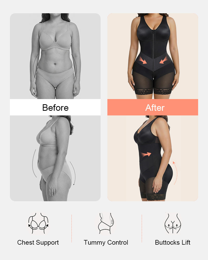 Colombian Tummy Control V Shape Elastic Band Fajas Moldeadoras Shapewear