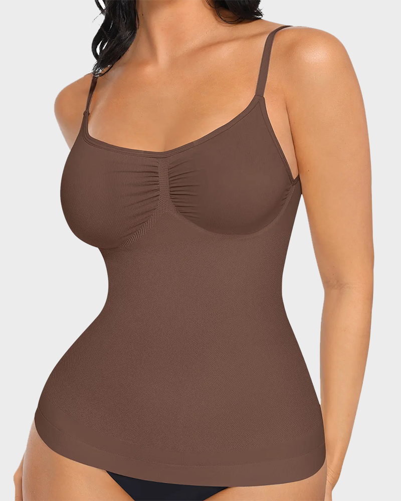 Seamless Shapewear Cami Tanks Smooth Firming Support Tops
