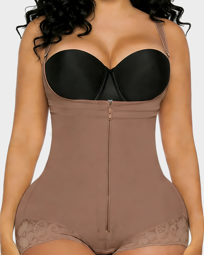 Postpartum Colombian Fajas Shapewear Compression Body Shaper Bodysuit