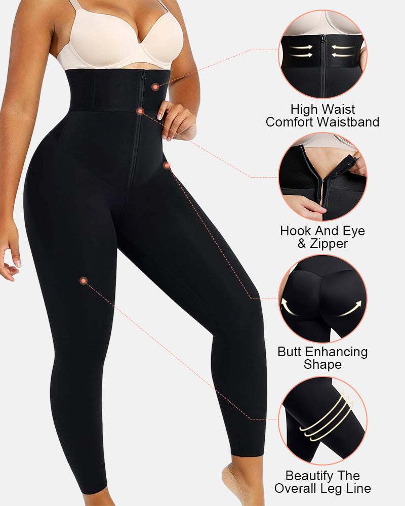 Waistband Tummy Control Shaping Support Comfort All Day Movement Leggings