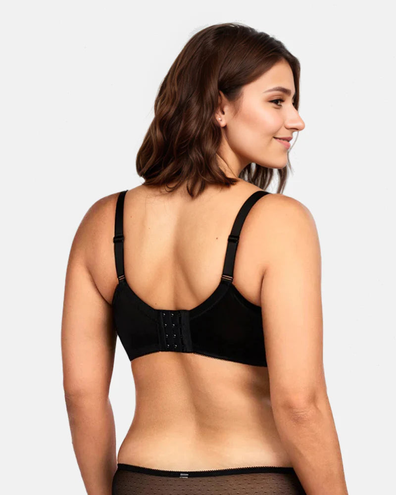 Full Coverage Lace Minimizer Bra - Petal-Beige