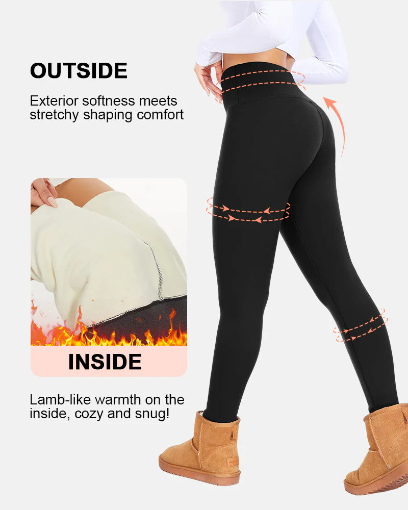 Thermal Fleece Lined Leggings for Women
