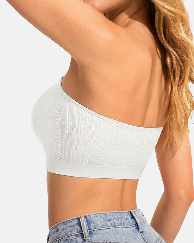 Stay Put Wireless Seamless Strapless Bandeau Bra