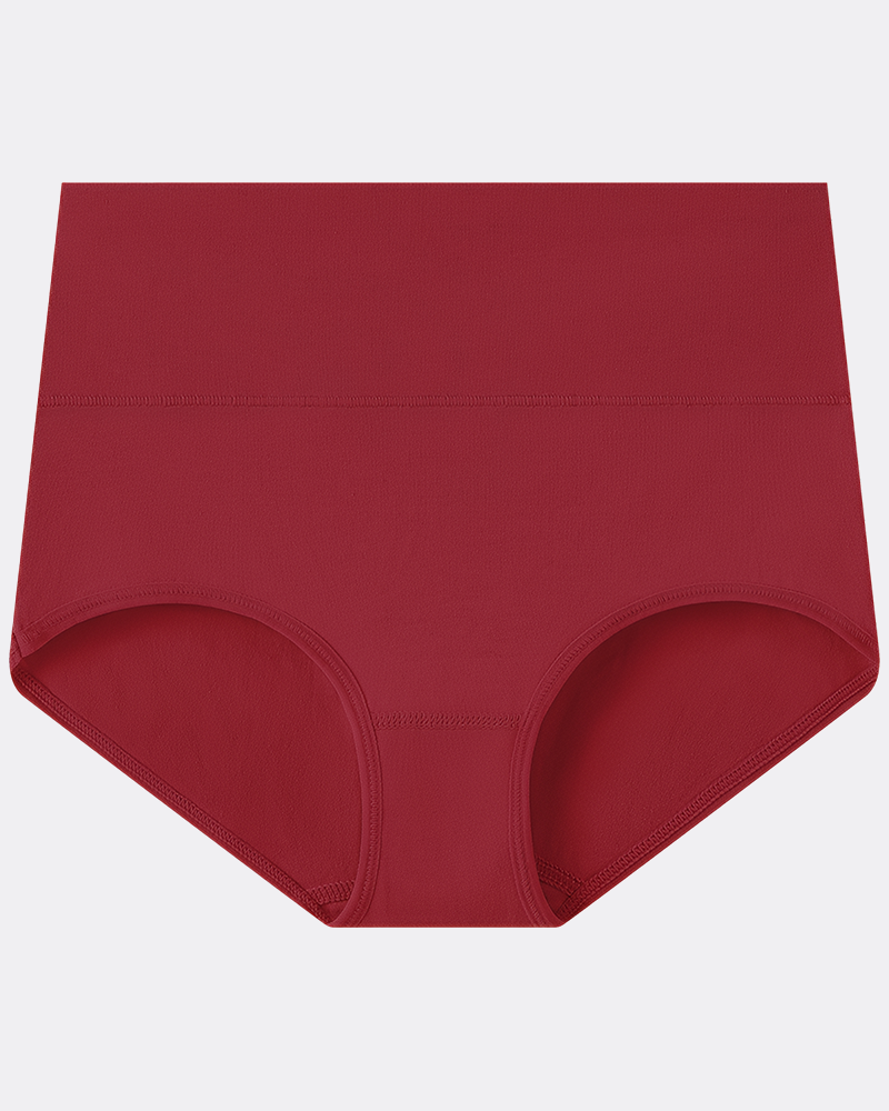 Women's Plus Size Cotton High Waisted Briefs – 1 Pair (Single)