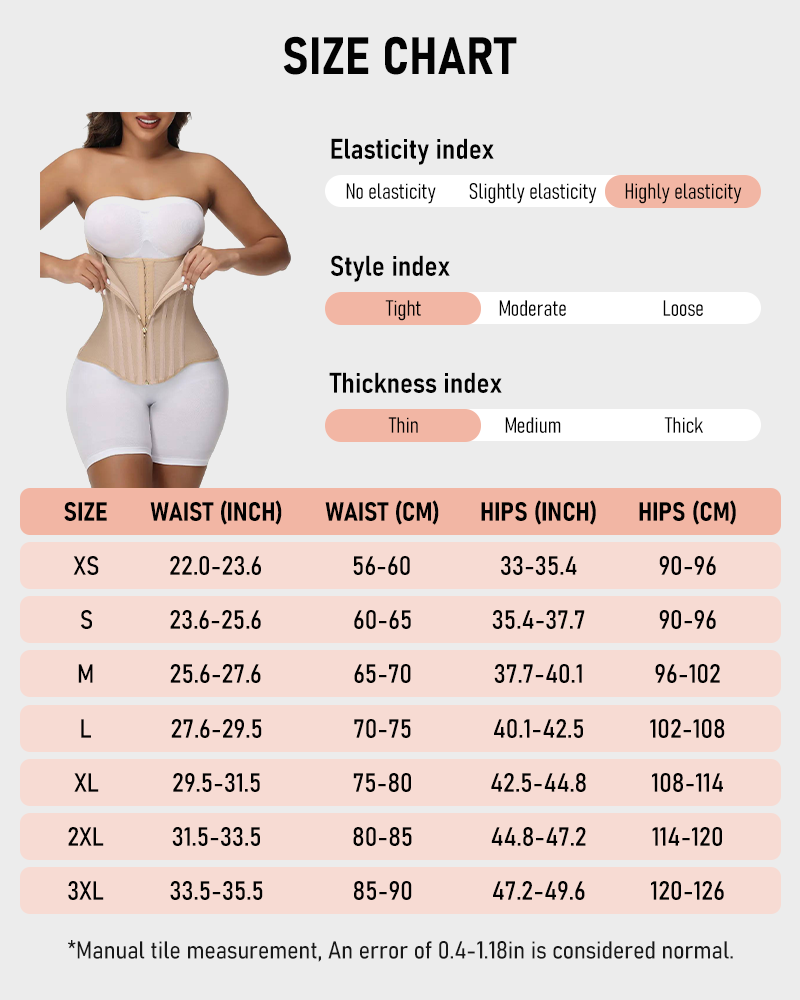 Curved Boned High Compression Waist Trainer Tummy Control Tiny Waist Corset