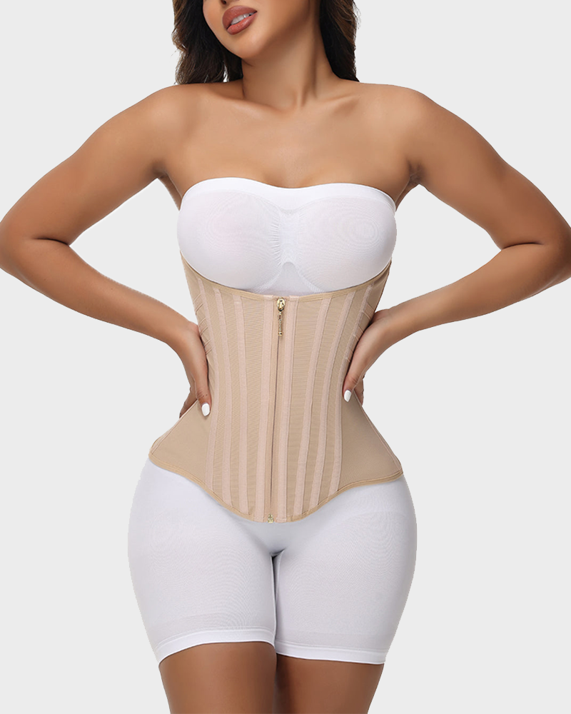 Curved Boned High Compression Waist Trainer Tummy Control Tiny Waist Corset