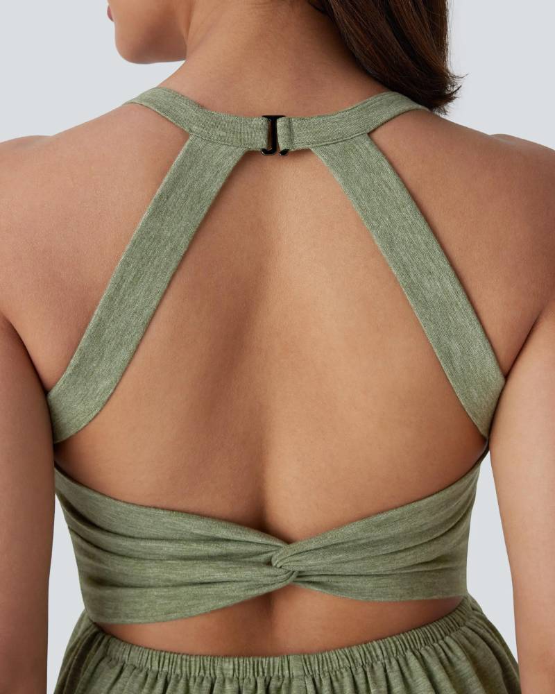 Easy Peezy Sleeveless Pocket 2-in-1 Romper