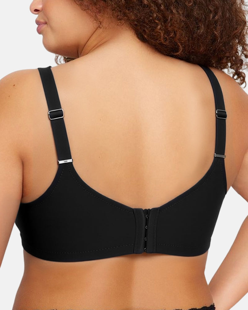 Seamless Push-Up Deep V Bra