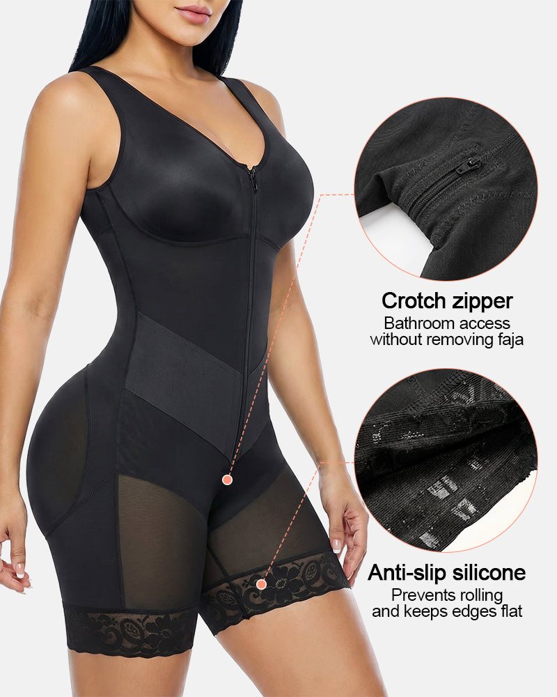 Colombian Tummy Control V Shape Elastic Band Fajas Moldeadoras Shapewear