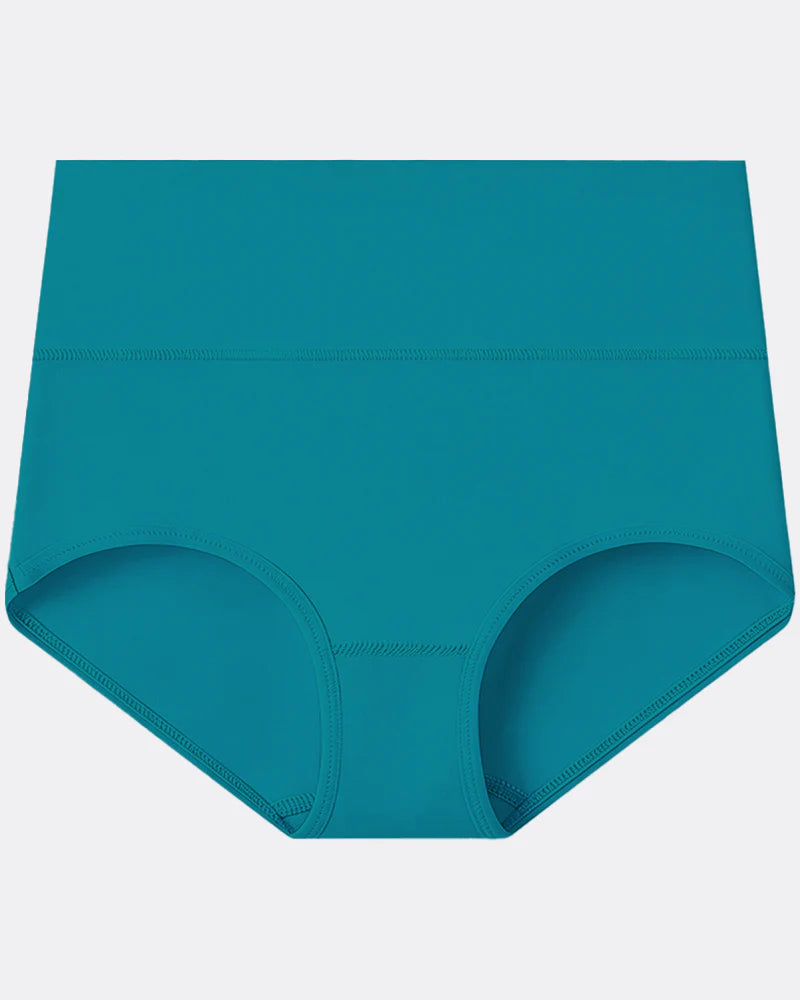 Women's Plus Size Cotton High Waisted Briefs – 1 Pair (Single)