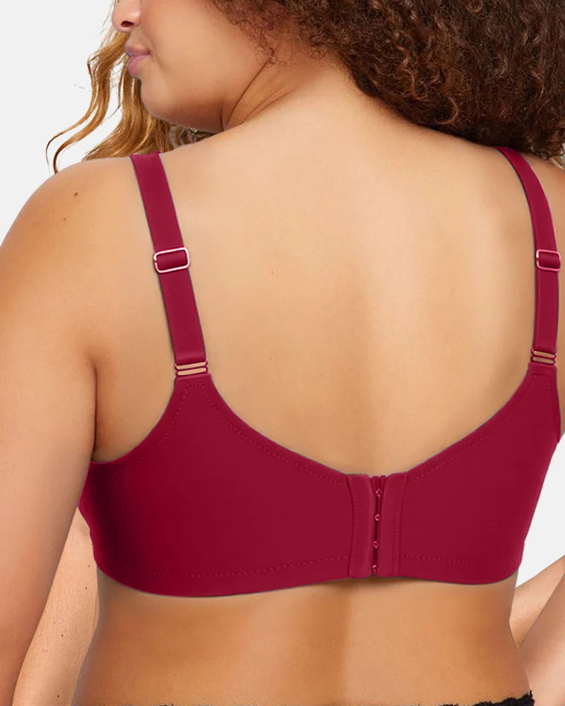 Seamless Push-Up Deep V Bra