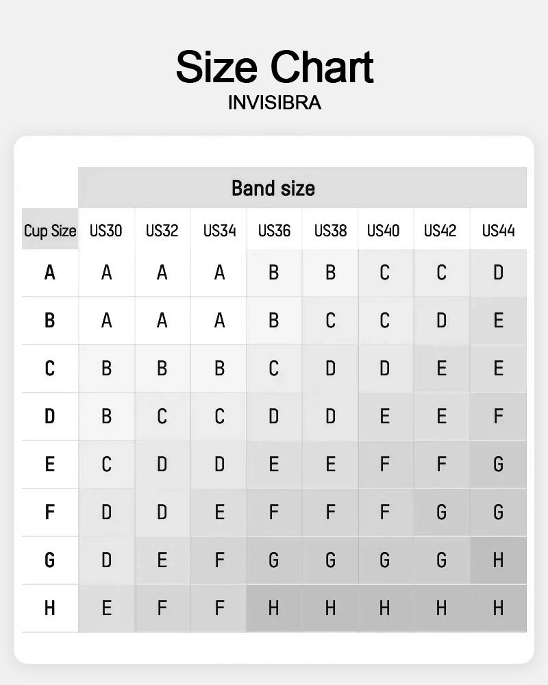 Double-Sided Adhesive Invisible Lift Inserts