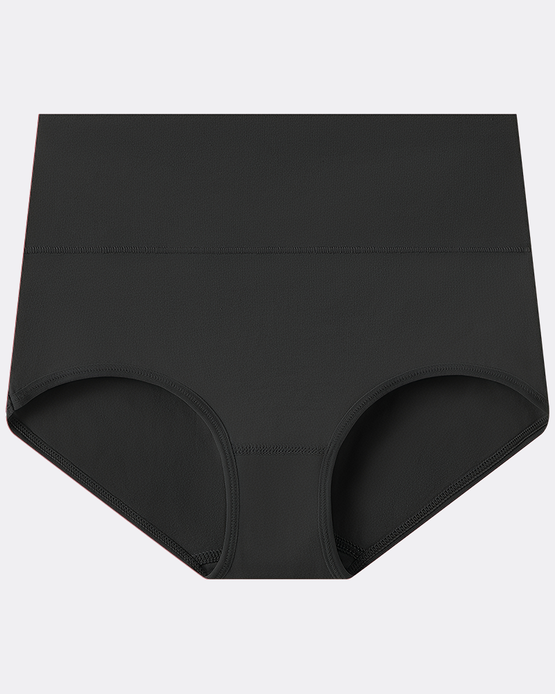 Women's Plus Size Cotton High Waisted Briefs – 1 Pair (Single)