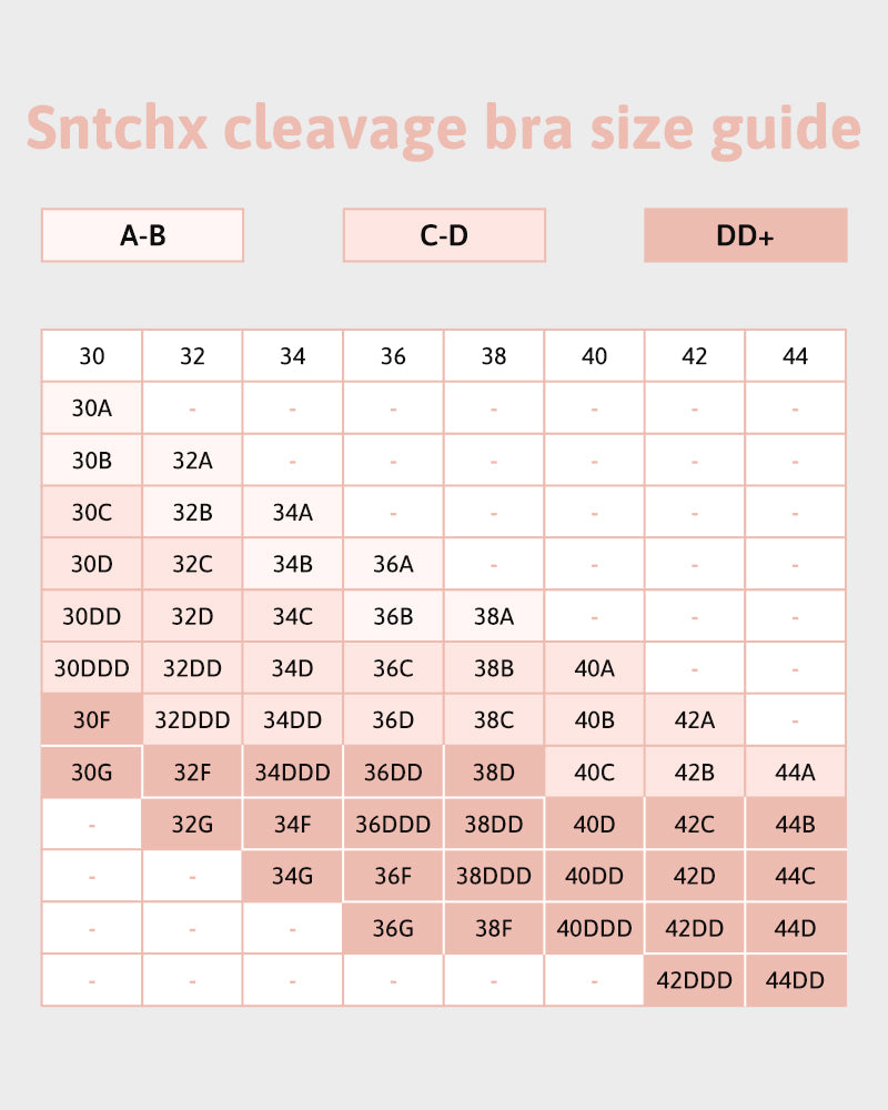 Seamless Silicone Shaping Cleavage Bra