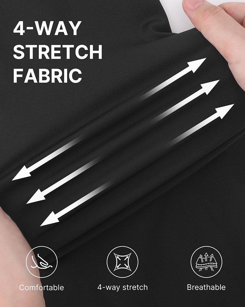 Waistband Tummy Control Shaping Support Comfort All Day Movement Leggings