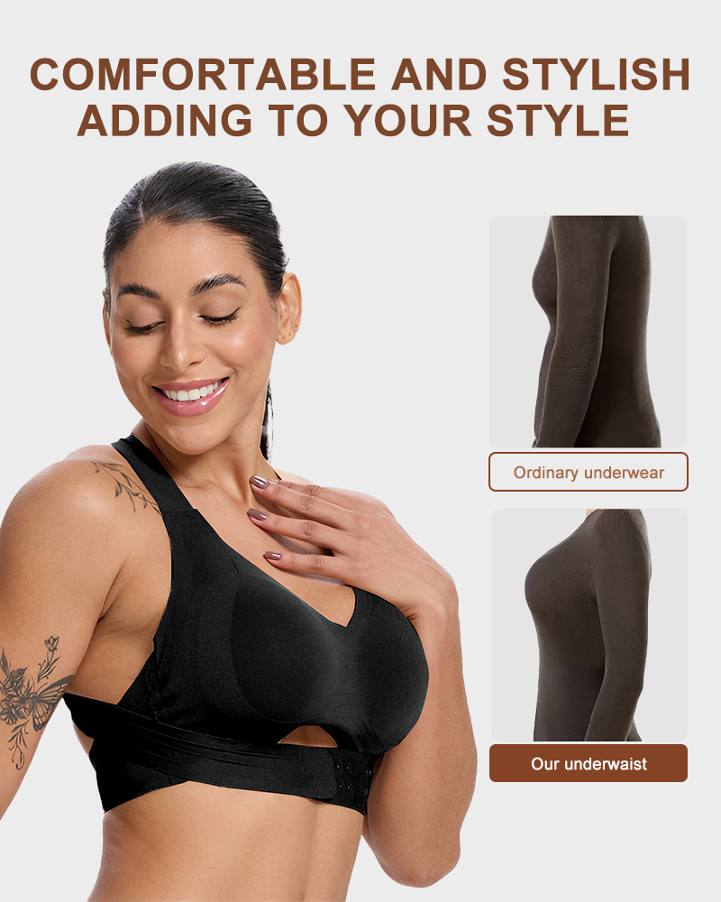 Adjustable Hook& Eye Closure Push Up Bra