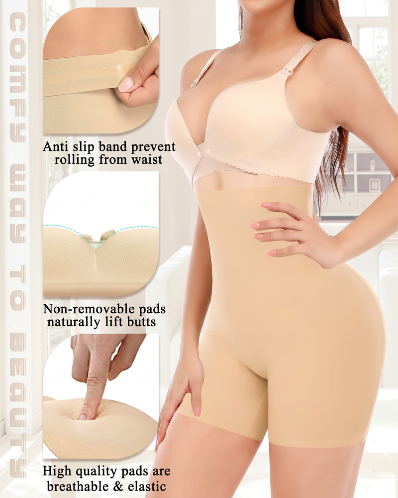 Women's Butt Lifter Panties Seamless Booty Pads Enhancer Panty