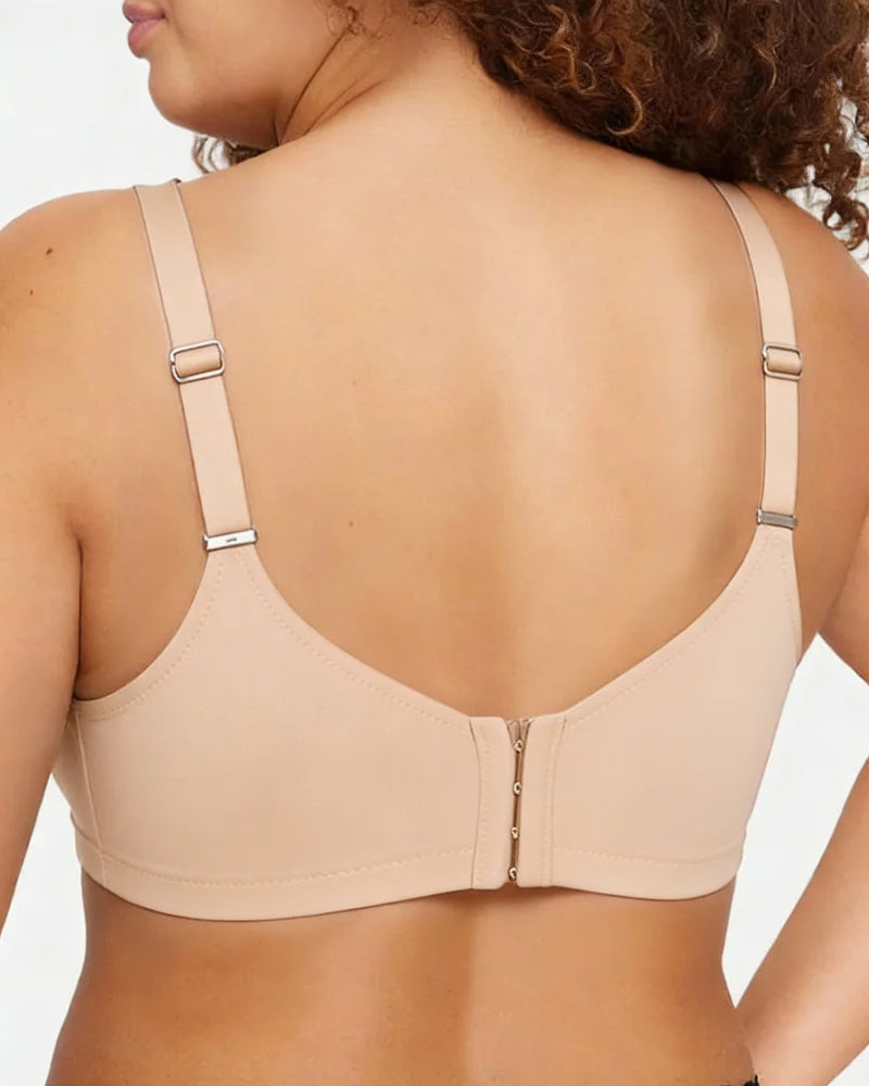 Seamless Push-Up Deep V Bra