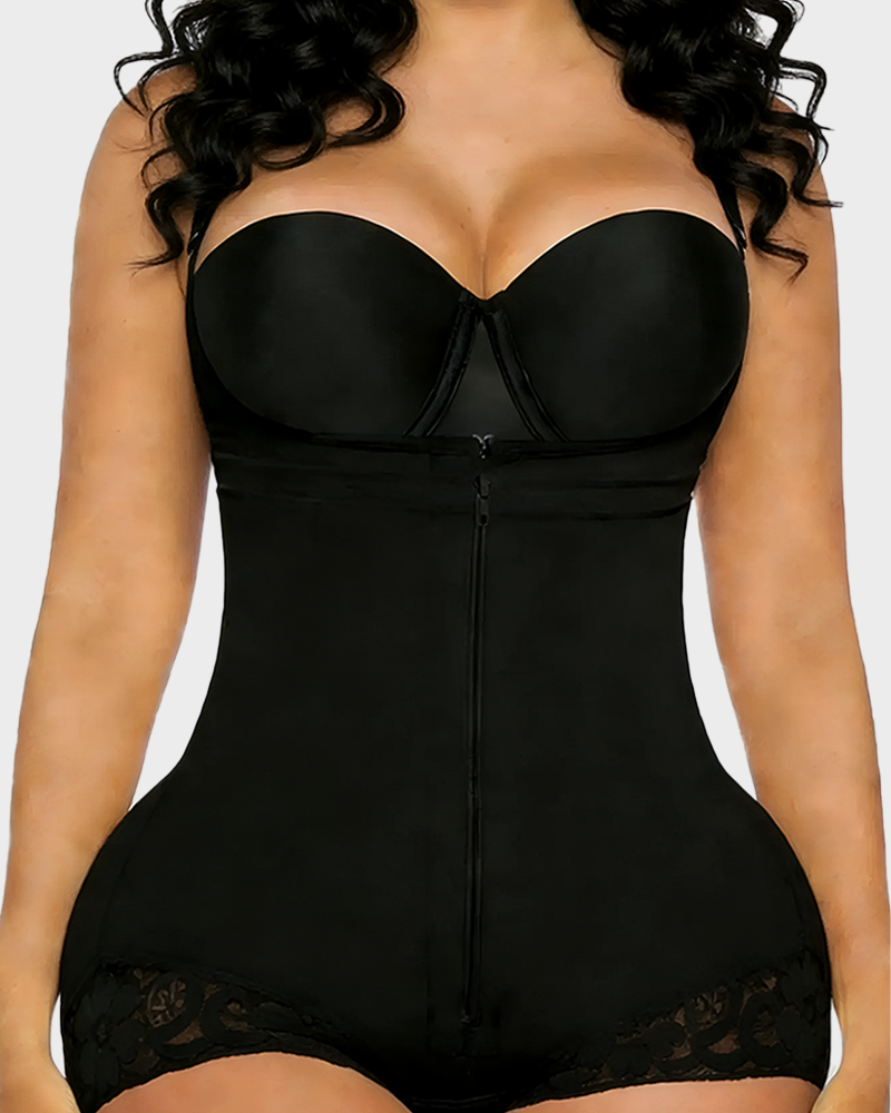 Postpartum Colombian Fajas Shapewear Compression Body Shaper Bodysuit