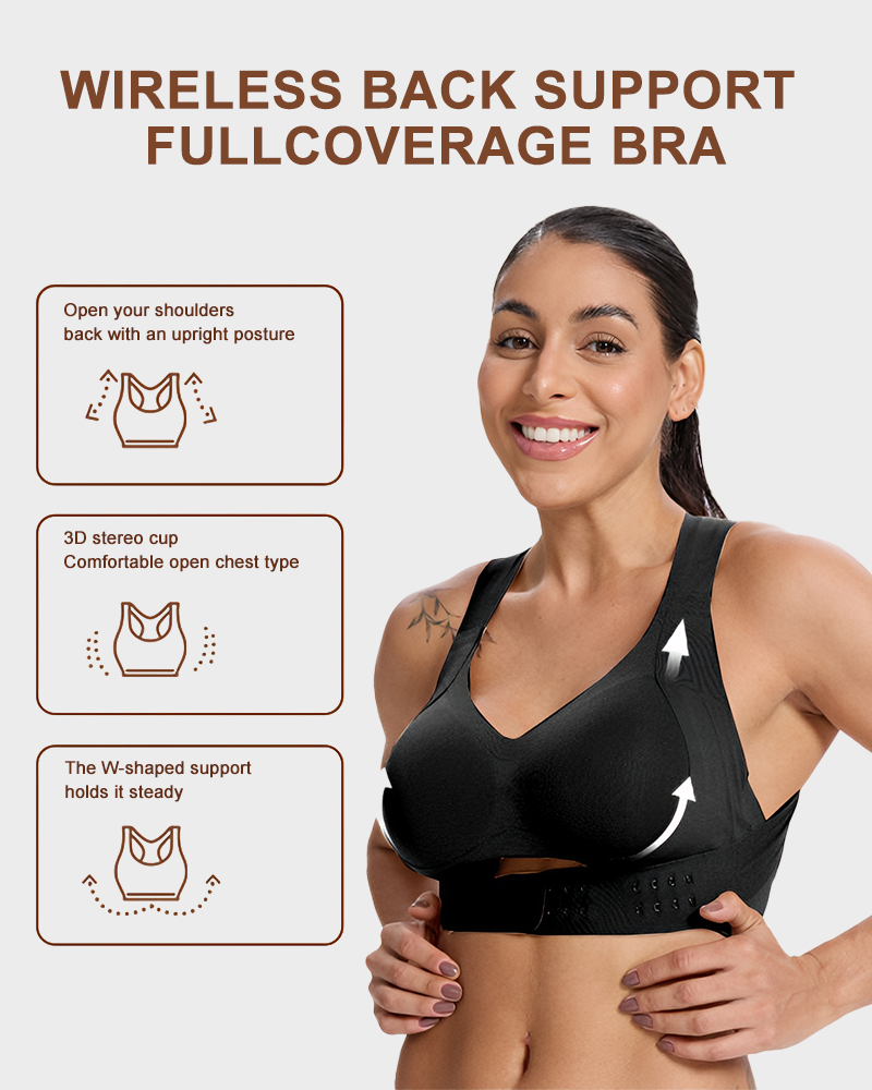 Adjustable Hook& Eye Closure Push Up Bra