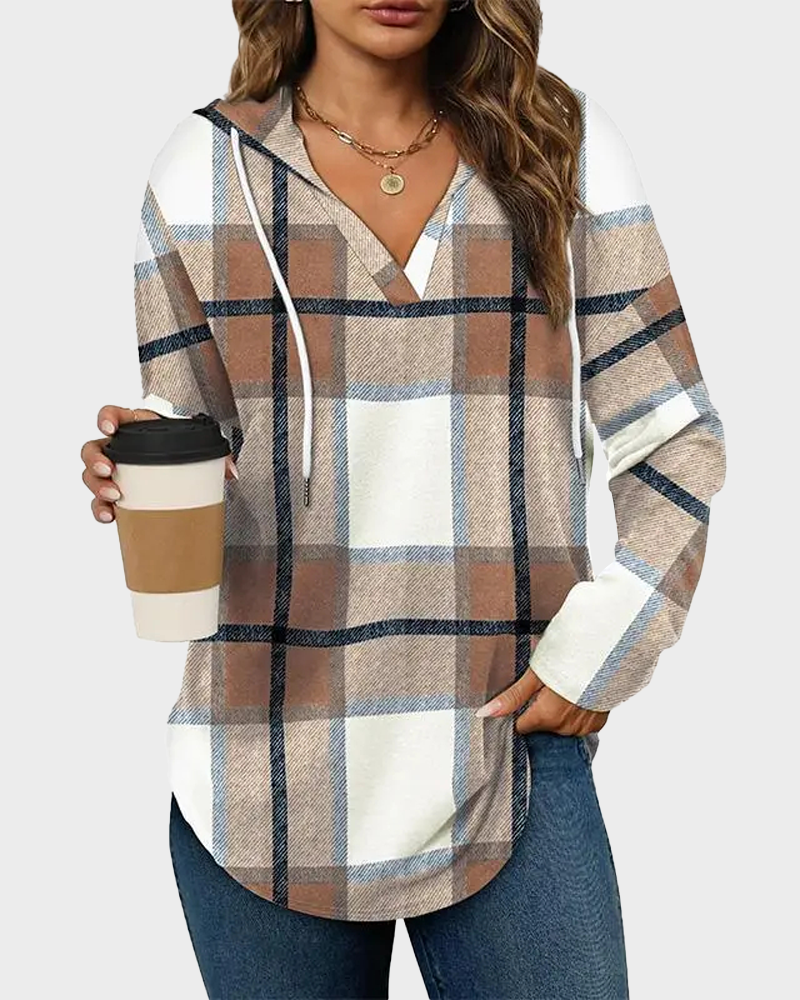 Women's Oversized Long Sleeve Loose Fit Casual Lightweight Pullover Hoodie Top