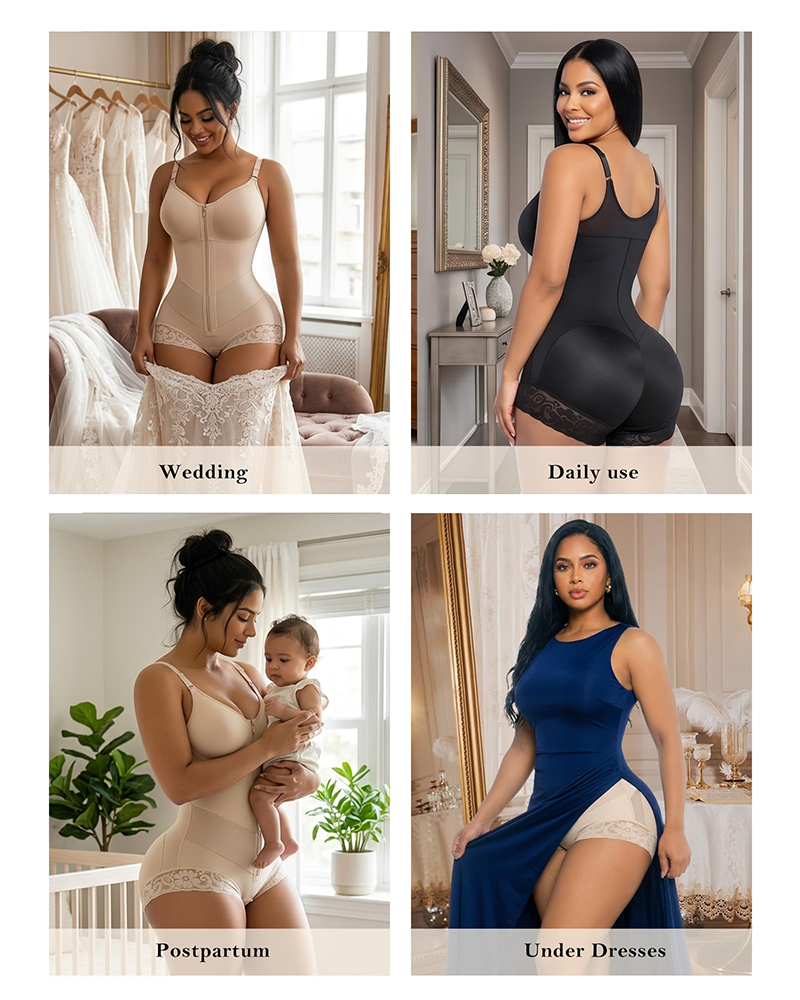 Colombian Postpartum V Shaped Tummy Control Waist Shaper Compression Shapewear