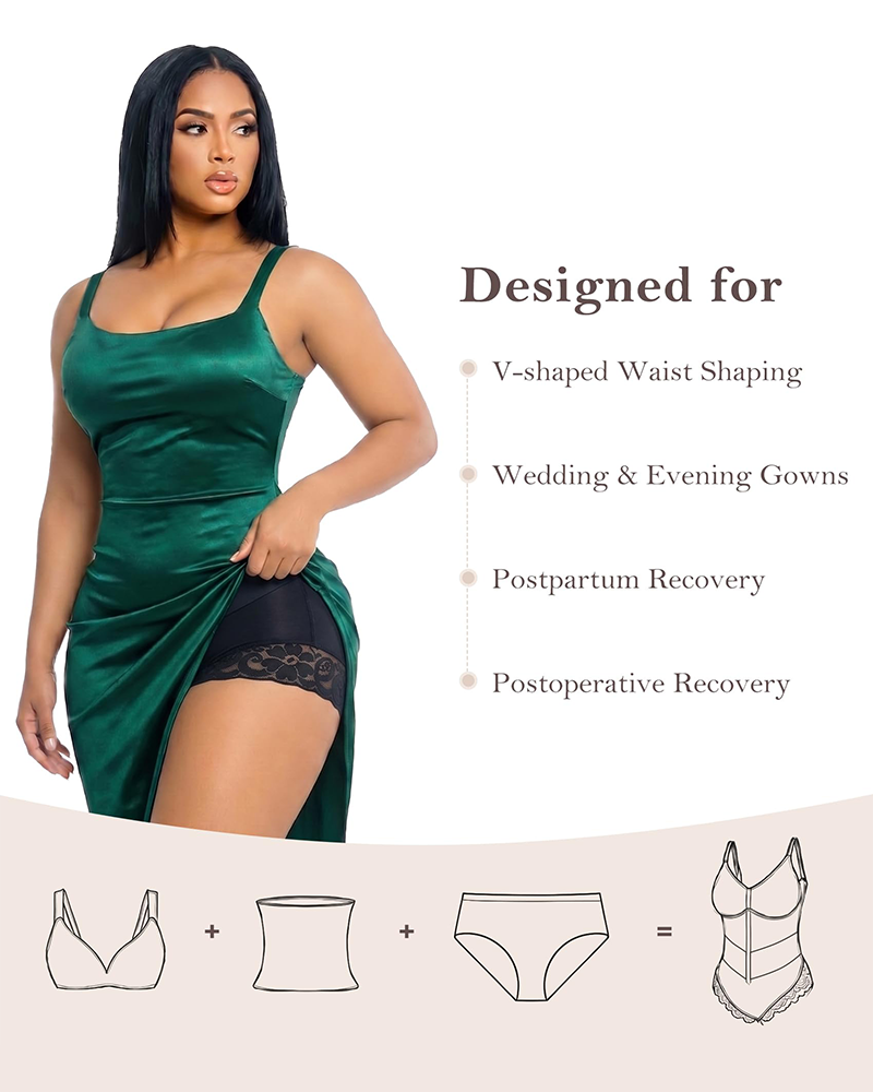 Colombian Postpartum V Shaped Tummy Control Waist Shaper Compression Shapewear