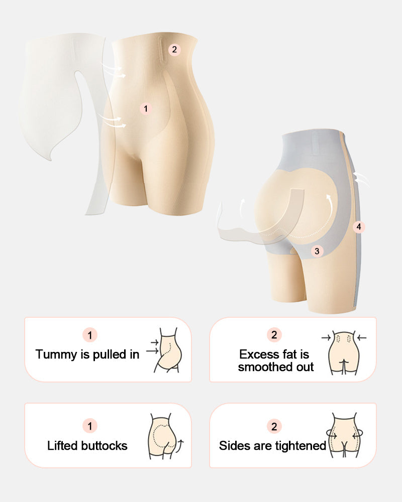 High Waist Tummy Control Shapewear Shorts