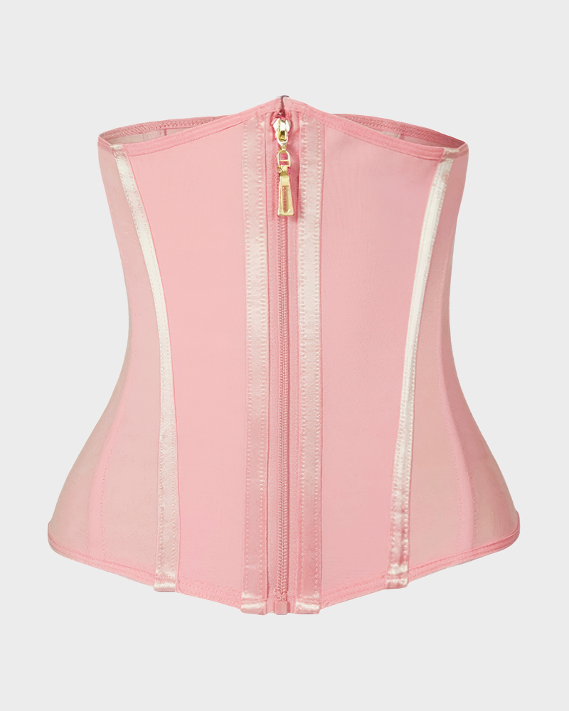 High Compression Breathable Mesh Waist Trainer Tummy Control Shapewear Belt