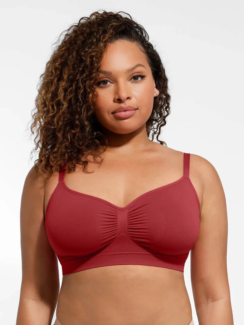 Women's Full Coverage Non-Padded Wireless Sculpt Bra