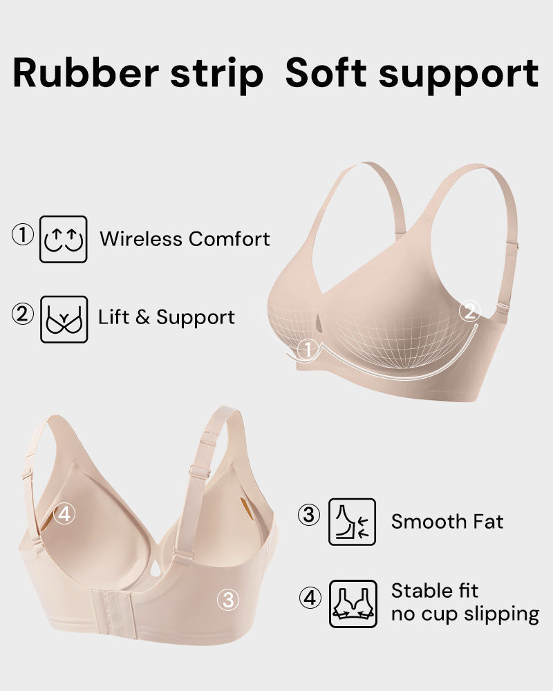 Invisible Jelly-Support Lift Water Drop Bra