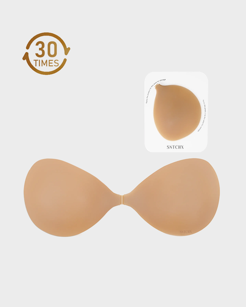 Waterproof Sweat Proof Reusable Push Up Sticky Bra