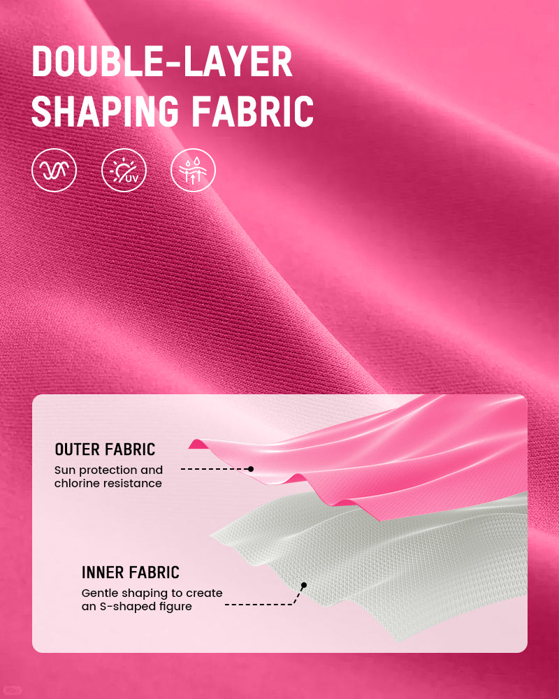 The Ultra-Soft Shaping Tummy Control One-Piece Swimsuit