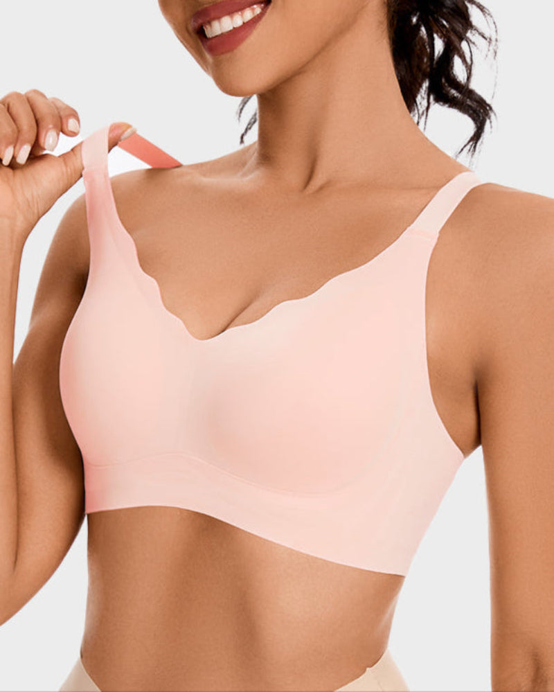 Seamless Comfort Smoothing Push Up Bra