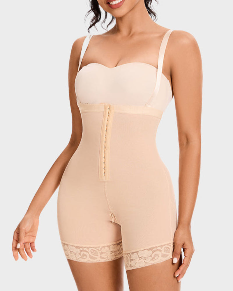 Tummy Control Butt Lifter Bodysuit BBL Fajas